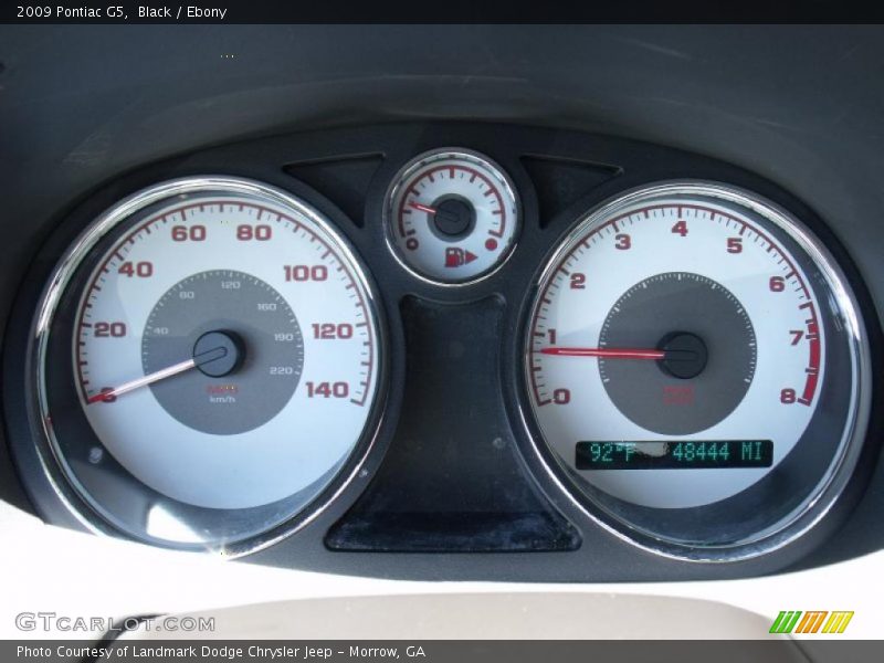 Black / Ebony 2009 Pontiac G5