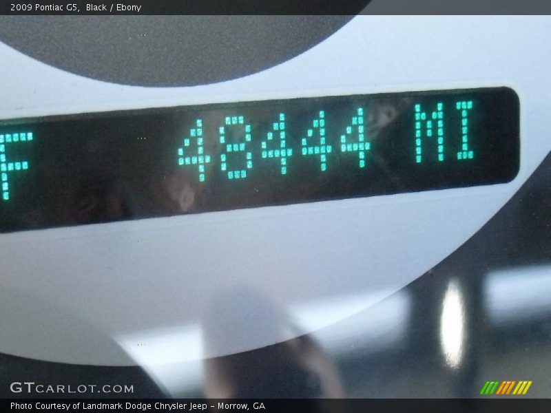 Black / Ebony 2009 Pontiac G5