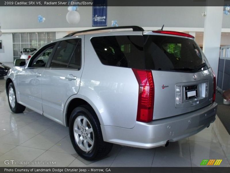 Radiant Silver / Ebony/Ebony 2009 Cadillac SRX V6