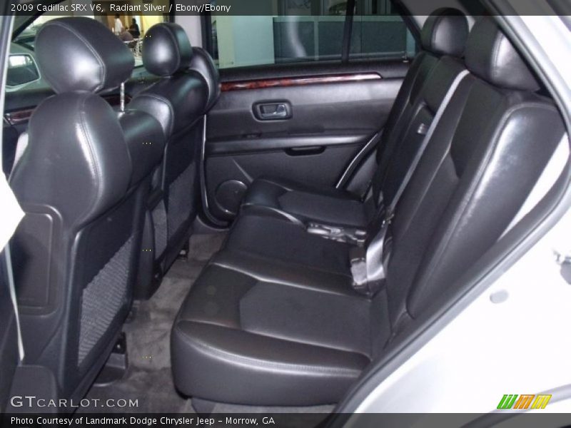 Radiant Silver / Ebony/Ebony 2009 Cadillac SRX V6