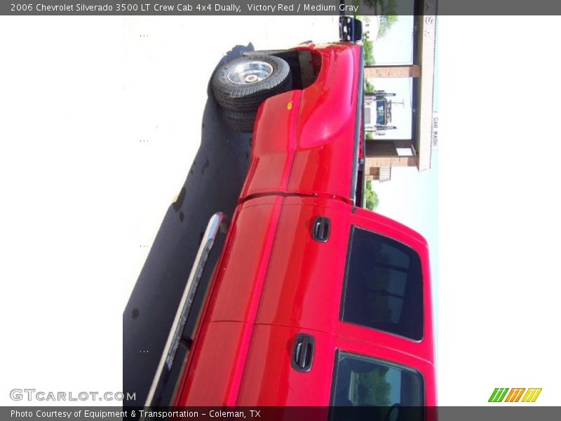 Victory Red / Medium Gray 2006 Chevrolet Silverado 3500 LT Crew Cab 4x4 Dually