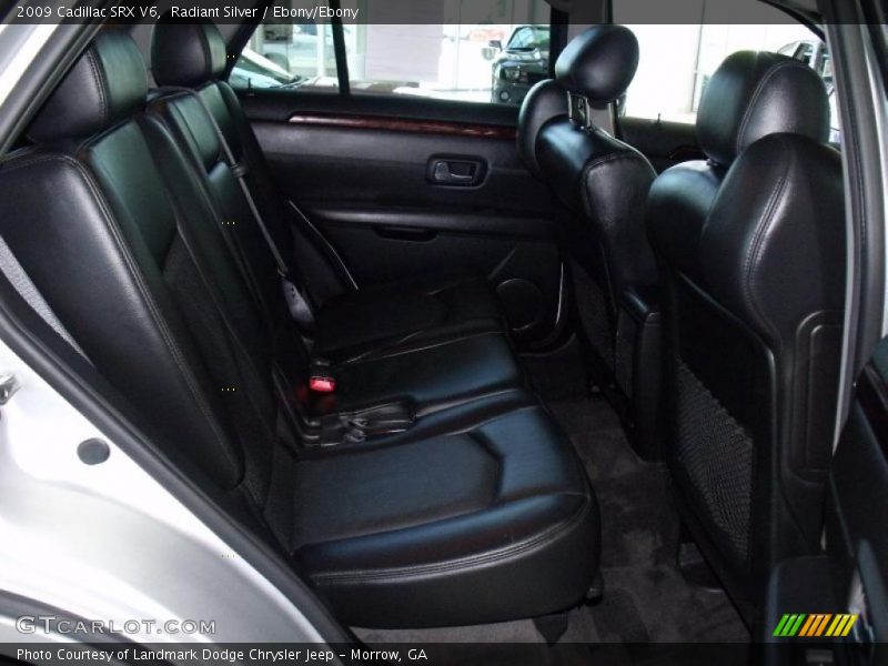 Radiant Silver / Ebony/Ebony 2009 Cadillac SRX V6