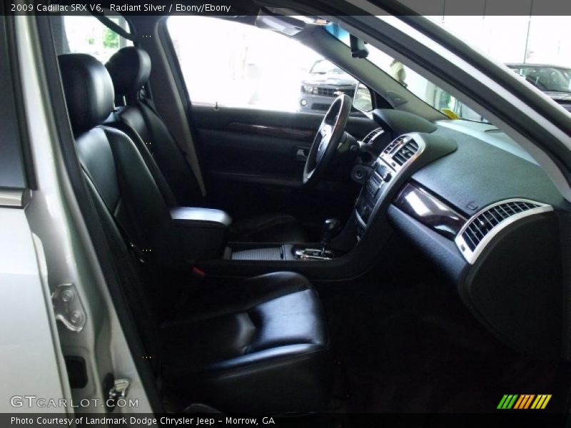 Radiant Silver / Ebony/Ebony 2009 Cadillac SRX V6