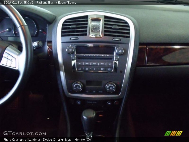 Radiant Silver / Ebony/Ebony 2009 Cadillac SRX V6