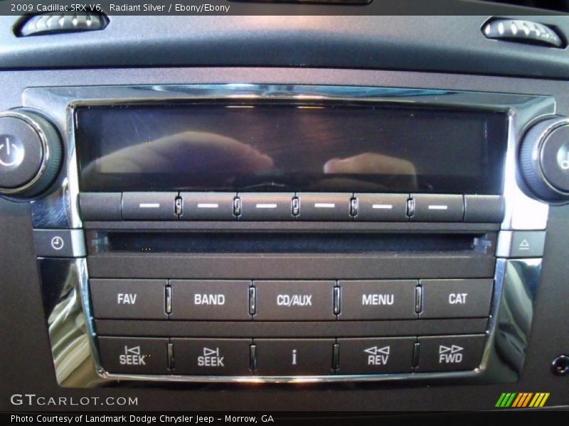 Radiant Silver / Ebony/Ebony 2009 Cadillac SRX V6