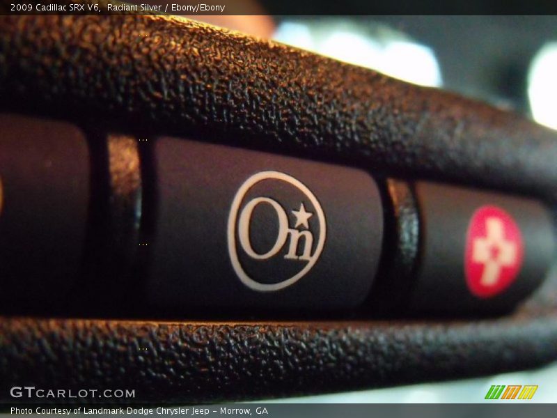 Radiant Silver / Ebony/Ebony 2009 Cadillac SRX V6