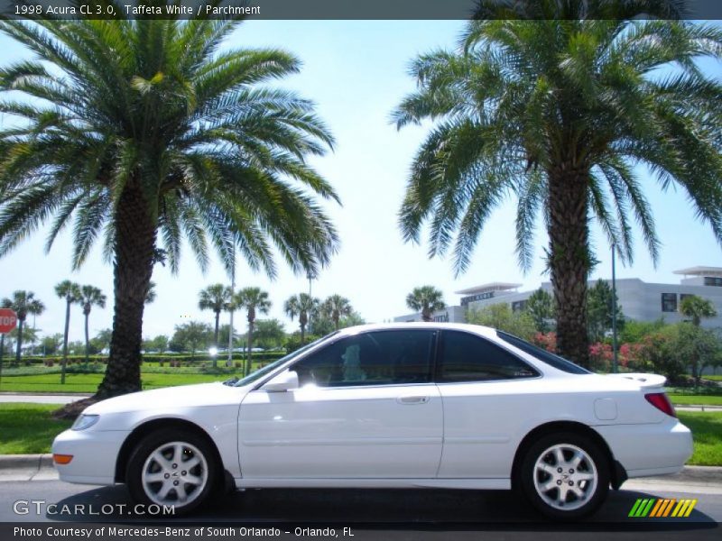 Taffeta White / Parchment 1998 Acura CL 3.0