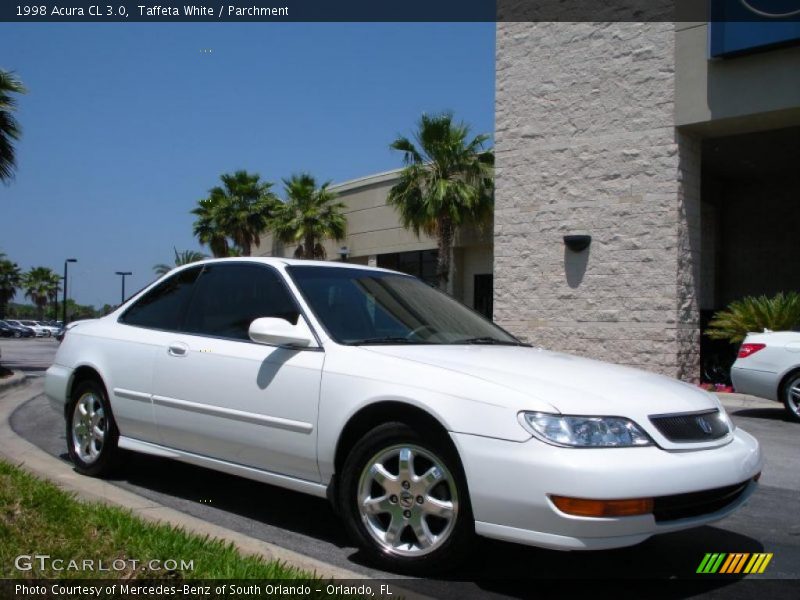 Taffeta White / Parchment 1998 Acura CL 3.0