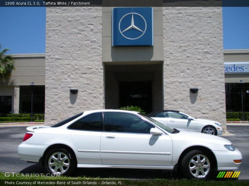 Taffeta White / Parchment 1998 Acura CL 3.0