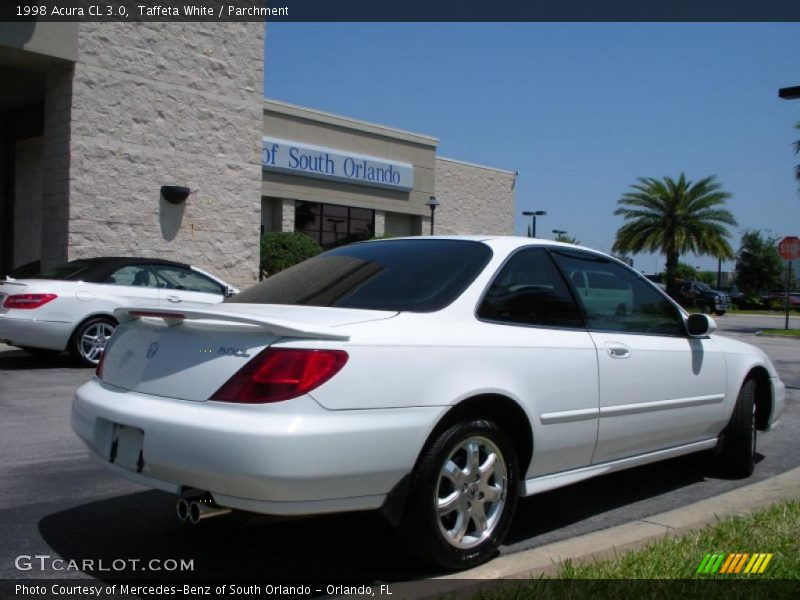 Taffeta White / Parchment 1998 Acura CL 3.0