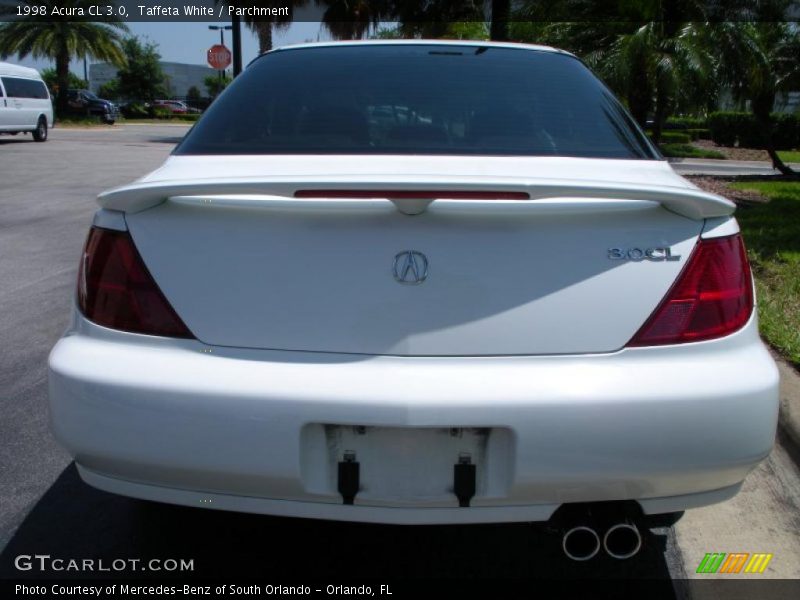 Taffeta White / Parchment 1998 Acura CL 3.0