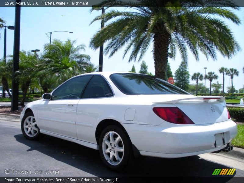 Taffeta White / Parchment 1998 Acura CL 3.0