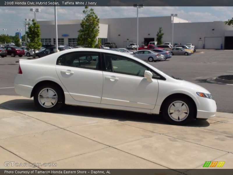 Taffeta White / Ivory 2008 Honda Civic Hybrid Sedan