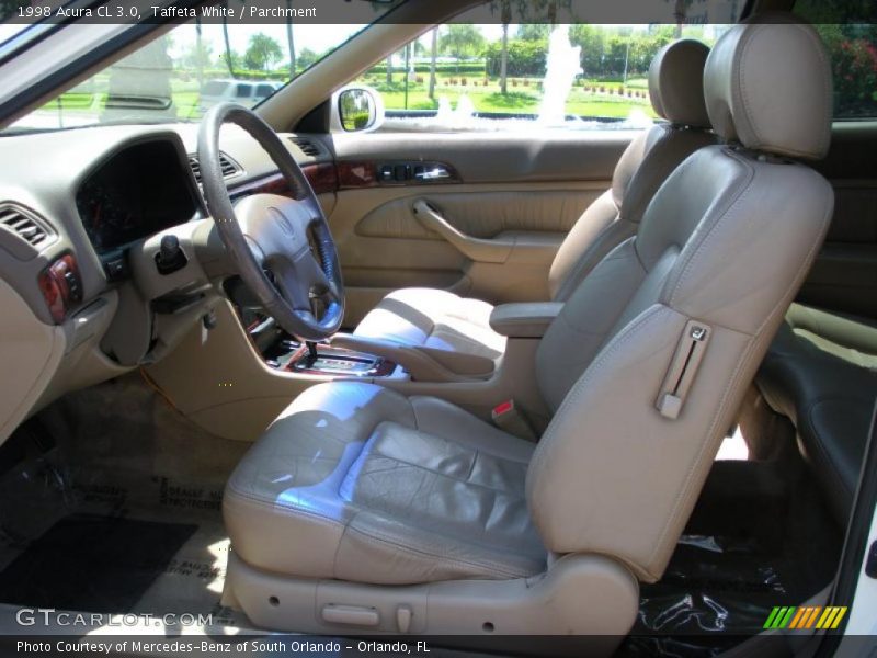 Taffeta White / Parchment 1998 Acura CL 3.0
