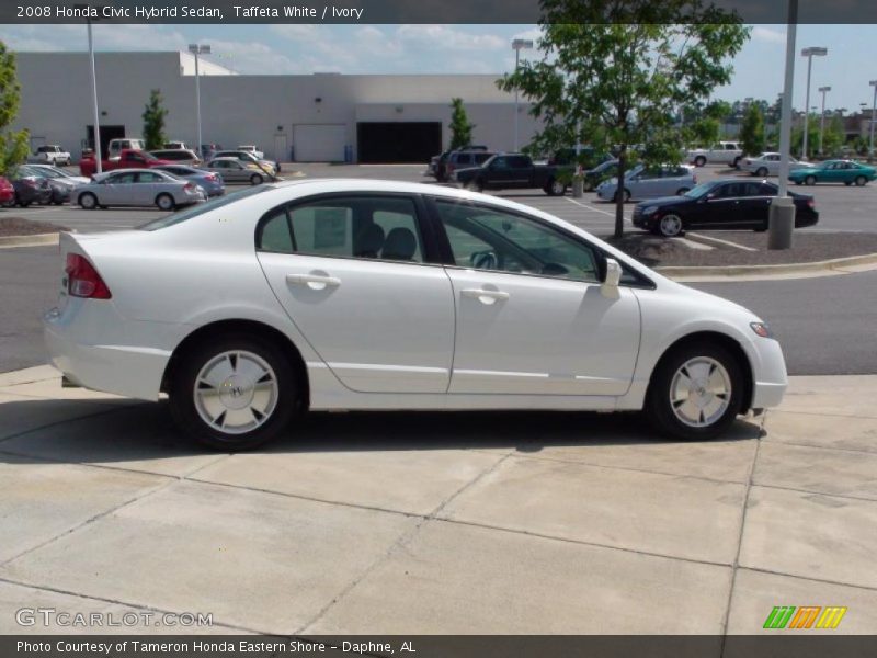 Taffeta White / Ivory 2008 Honda Civic Hybrid Sedan