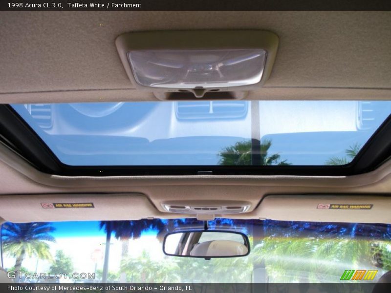 Taffeta White / Parchment 1998 Acura CL 3.0