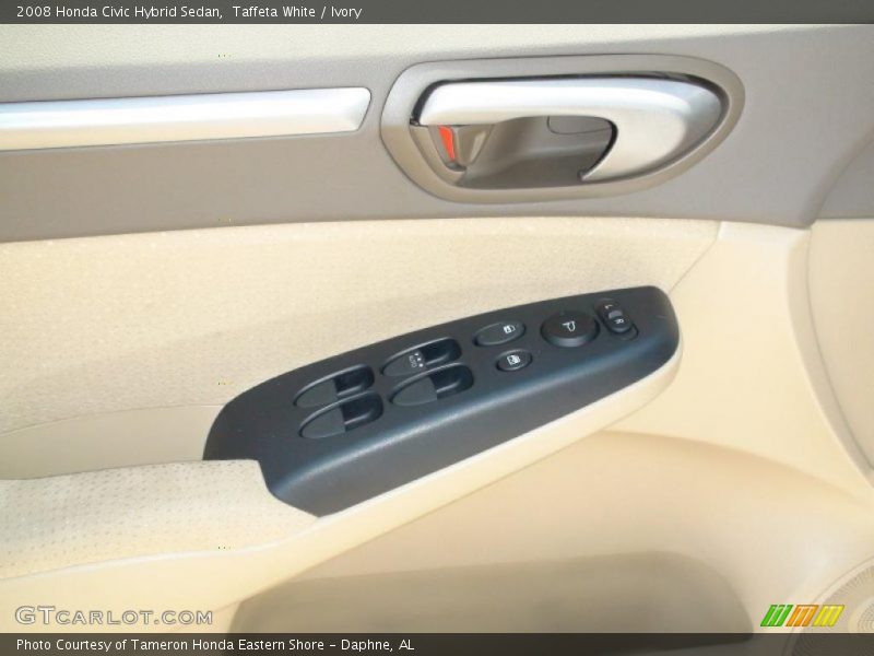 Taffeta White / Ivory 2008 Honda Civic Hybrid Sedan