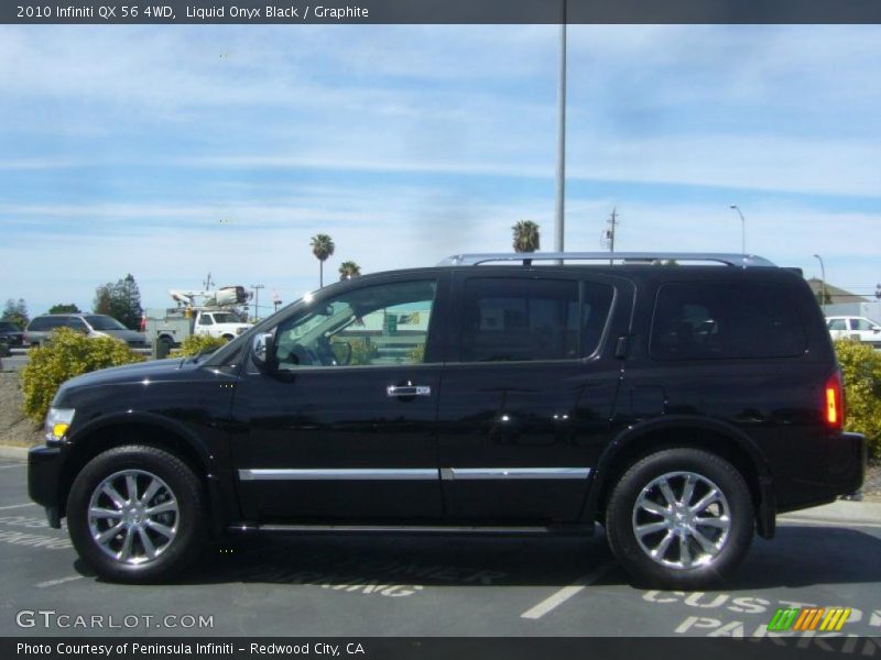 Liquid Onyx Black / Graphite 2010 Infiniti QX 56 4WD