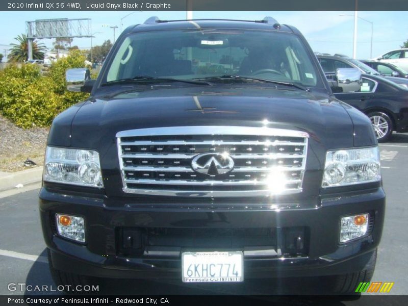 Liquid Onyx Black / Graphite 2010 Infiniti QX 56 4WD