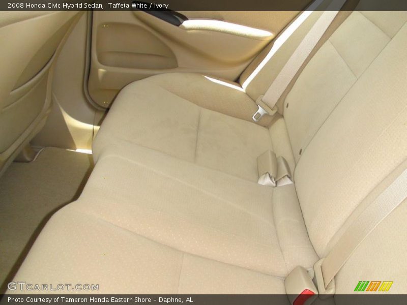 Taffeta White / Ivory 2008 Honda Civic Hybrid Sedan