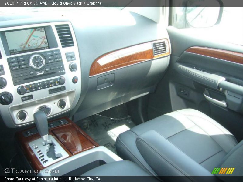Liquid Onyx Black / Graphite 2010 Infiniti QX 56 4WD