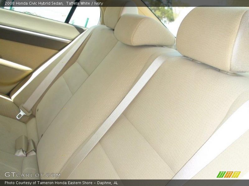 Taffeta White / Ivory 2008 Honda Civic Hybrid Sedan