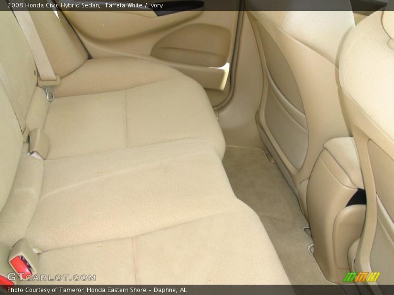 Taffeta White / Ivory 2008 Honda Civic Hybrid Sedan