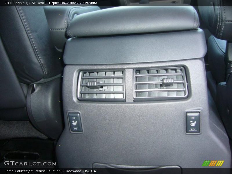 Liquid Onyx Black / Graphite 2010 Infiniti QX 56 4WD