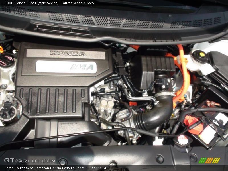 Taffeta White / Ivory 2008 Honda Civic Hybrid Sedan