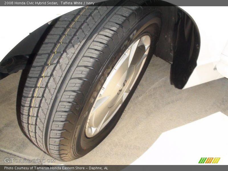 Taffeta White / Ivory 2008 Honda Civic Hybrid Sedan