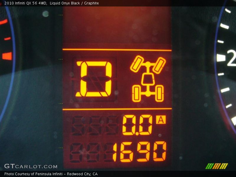 Liquid Onyx Black / Graphite 2010 Infiniti QX 56 4WD
