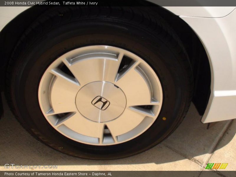 Taffeta White / Ivory 2008 Honda Civic Hybrid Sedan