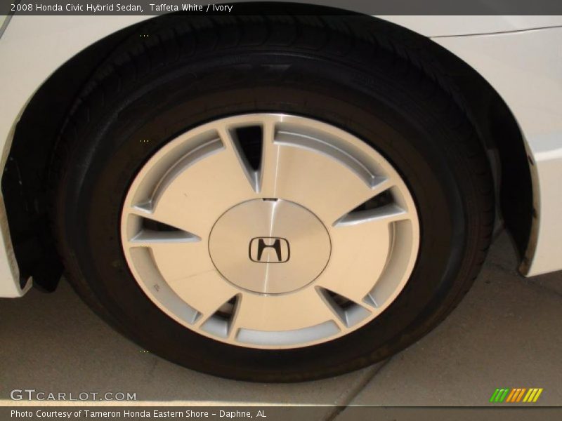 Taffeta White / Ivory 2008 Honda Civic Hybrid Sedan