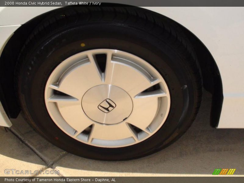 Taffeta White / Ivory 2008 Honda Civic Hybrid Sedan