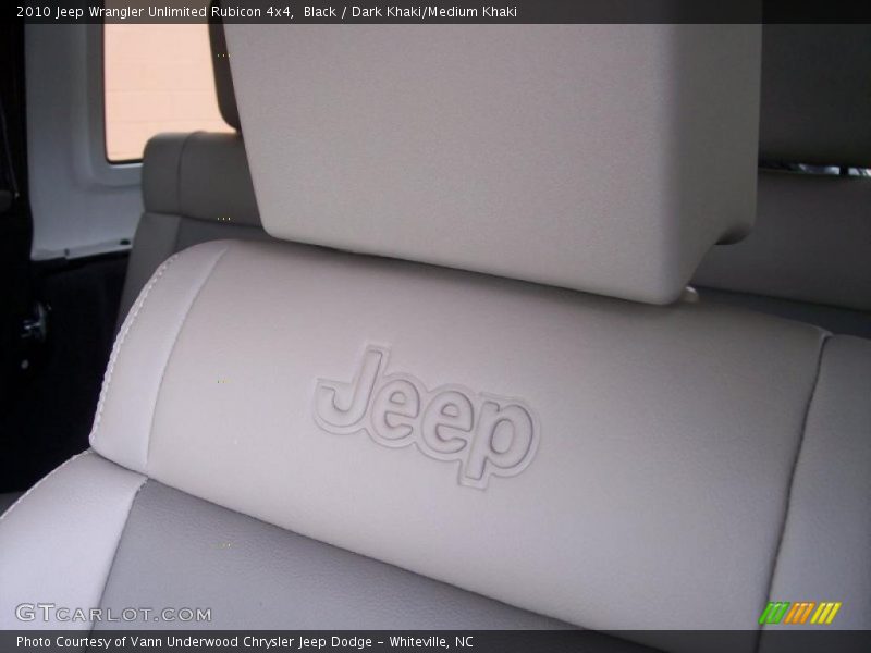 Black / Dark Khaki/Medium Khaki 2010 Jeep Wrangler Unlimited Rubicon 4x4
