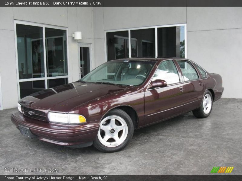 Dark Cherry Metallic / Gray 1996 Chevrolet Impala SS