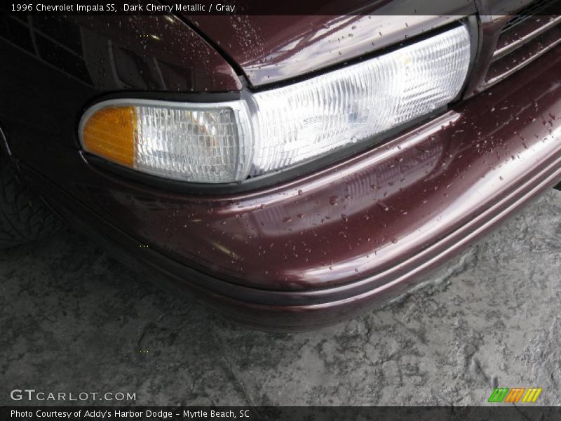 Dark Cherry Metallic / Gray 1996 Chevrolet Impala SS
