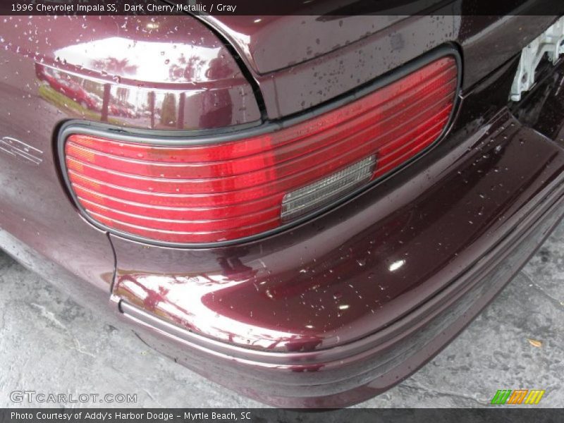 Dark Cherry Metallic / Gray 1996 Chevrolet Impala SS