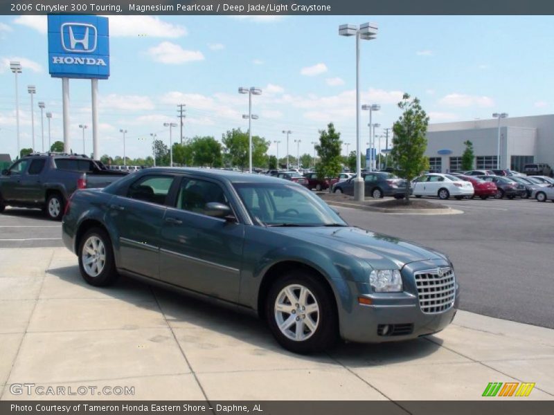 Magnesium Pearlcoat / Deep Jade/Light Graystone 2006 Chrysler 300 Touring