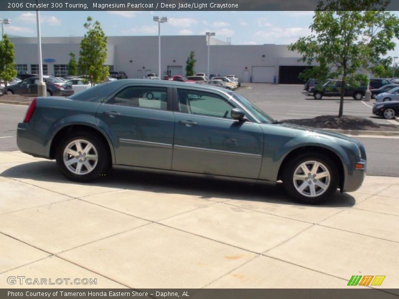 Magnesium Pearlcoat / Deep Jade/Light Graystone 2006 Chrysler 300 Touring