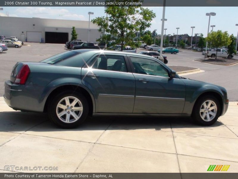 Magnesium Pearlcoat / Deep Jade/Light Graystone 2006 Chrysler 300 Touring