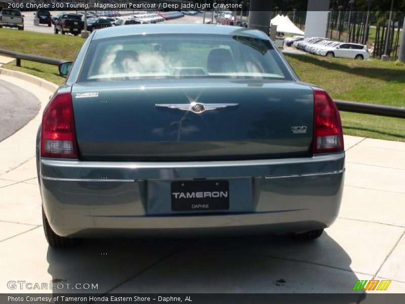 Magnesium Pearlcoat / Deep Jade/Light Graystone 2006 Chrysler 300 Touring