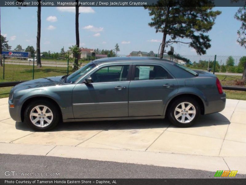 Magnesium Pearlcoat / Deep Jade/Light Graystone 2006 Chrysler 300 Touring