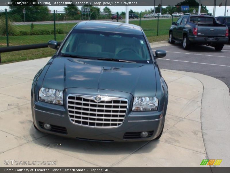 Magnesium Pearlcoat / Deep Jade/Light Graystone 2006 Chrysler 300 Touring