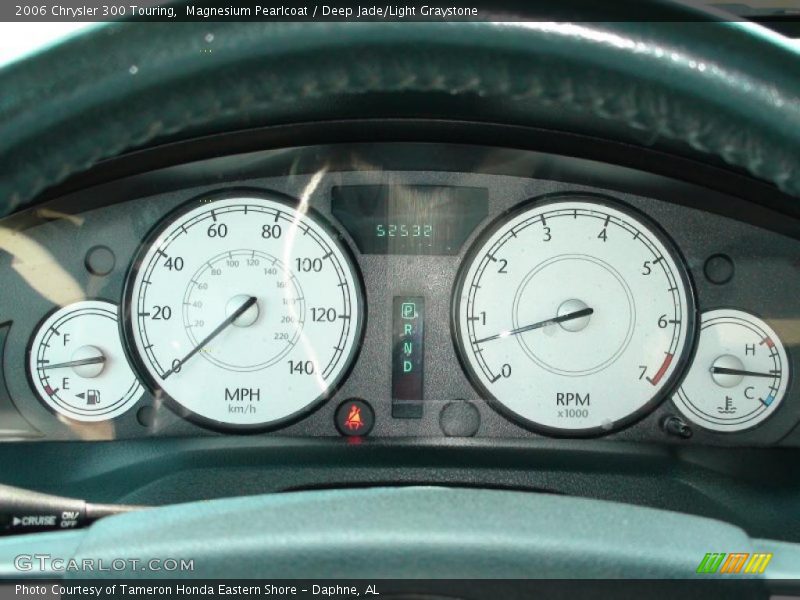 Magnesium Pearlcoat / Deep Jade/Light Graystone 2006 Chrysler 300 Touring