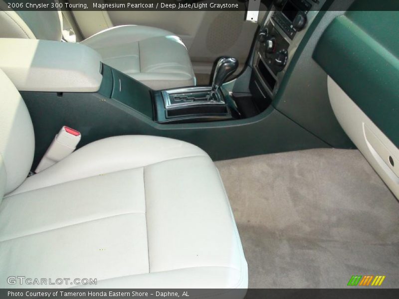 Magnesium Pearlcoat / Deep Jade/Light Graystone 2006 Chrysler 300 Touring