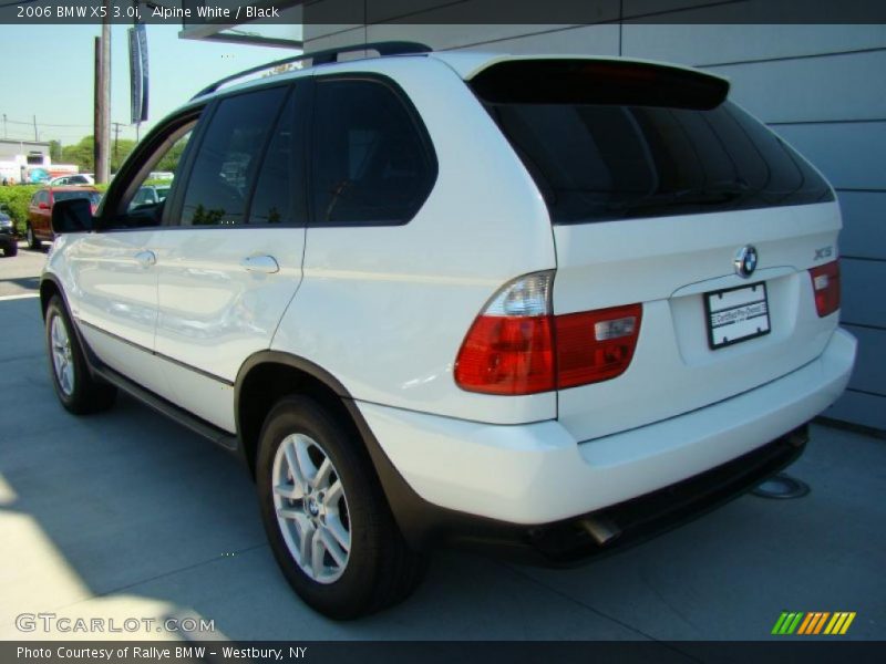 Alpine White / Black 2006 BMW X5 3.0i
