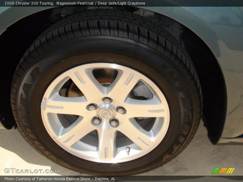 Magnesium Pearlcoat / Deep Jade/Light Graystone 2006 Chrysler 300 Touring