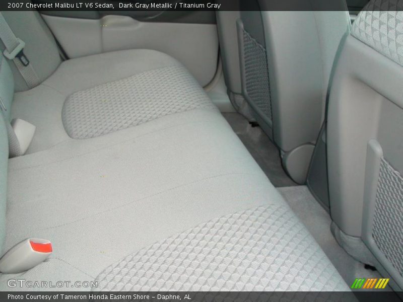 Dark Gray Metallic / Titanium Gray 2007 Chevrolet Malibu LT V6 Sedan