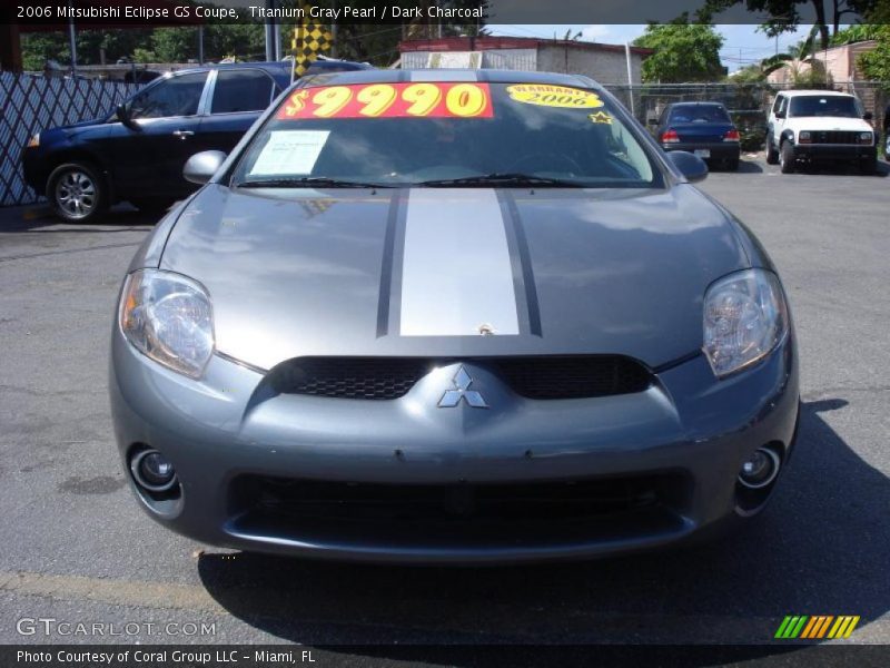 Titanium Gray Pearl / Dark Charcoal 2006 Mitsubishi Eclipse GS Coupe